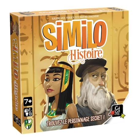 Gigamic - SIMILO : Histoire - Jeu de société coopératif JAUNE 1 - vertbaudet enfant 