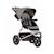 Poussette citadine - MOUNTAIN BUGGY - Urban Jungle 3.0 - 3 roues - Gris - Avec panier GRIS 1 - vertbaudet enfant 