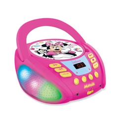 Jouet-Jeux éducatifs-Lecteur CD Bluetooth Minnie avec effets lumineux