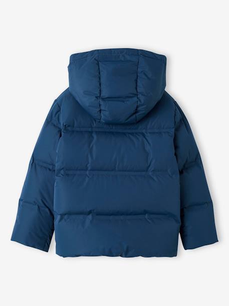 Doudoune garnissage en plume et duvet garçon bleu 3 - vertbaudet enfant 