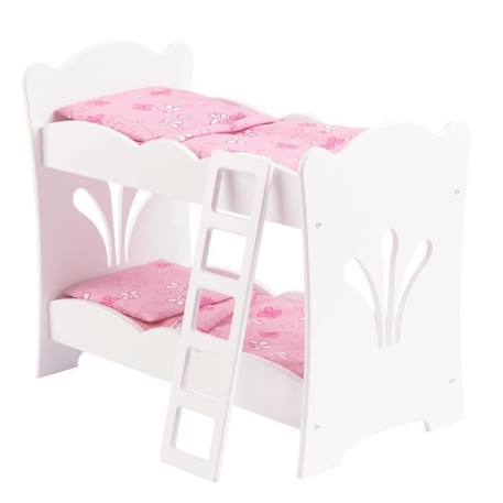 KidKraft - Berceau de Poupée en bois Lil' Doll, accessoire pour poupées BLANC 1 - vertbaudet enfant 