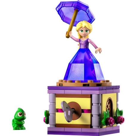 LEGO® Disney Princesse 43214 Raiponce Tourbillonnante, Jouet avec Mini-Poupée et Figurine VIOLET 2 - vertbaudet enfant 