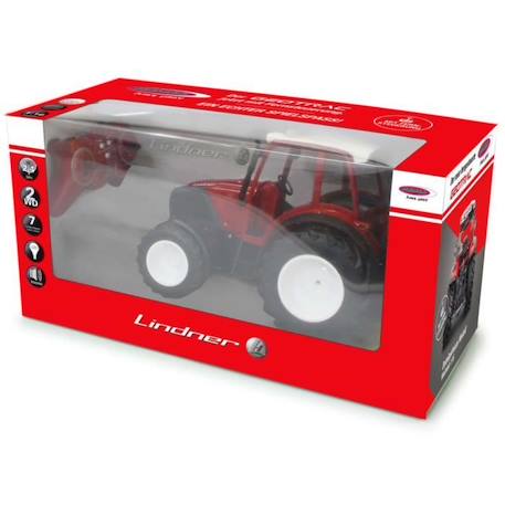 JAMARA Tracteur télécommandé Lindner Geotrac 1:16 Rouge ROUGE 4 - vertbaudet enfant 