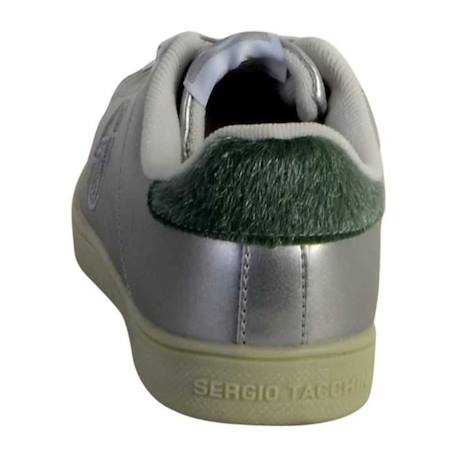 Basket Sergio Tacchini - Naomi LTx Pony - Fille - Gris - Fermeture à lacets - Confort exceptionnel GRIS 4 - vertbaudet enfant 