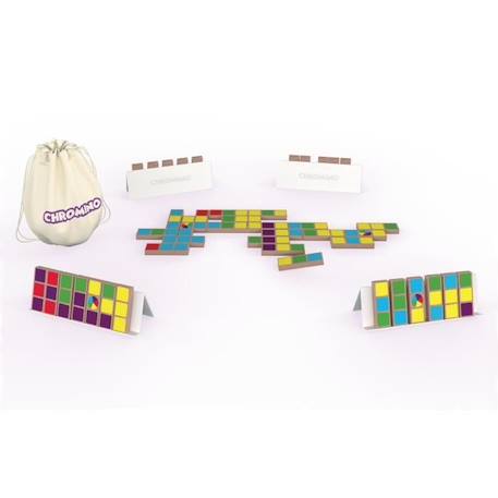 Jeu de Domino de couleurs Chromino - Asmodee - Jeu de société - Jeu de plateau - Mixte - A partir de 8 ans VERT 2 - vertbaudet enfant 