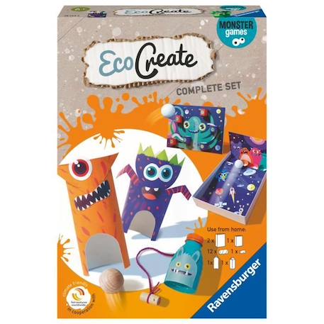 Ravensburger - EcoCreate Midi - A partir de 6 ans ORANGE 1 - vertbaudet enfant 