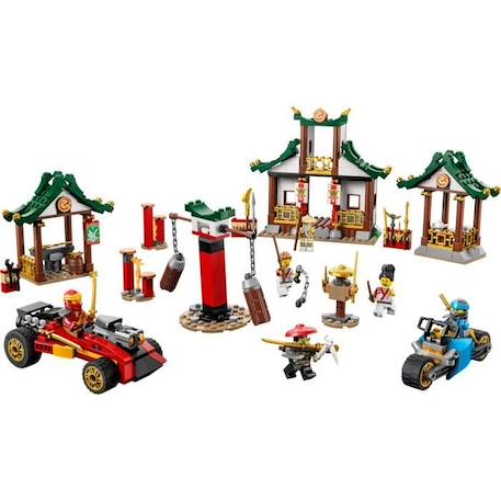LEGO® NINJAGO 71787 La Boîte de Briques Créatives Ninja, Jouet Rangement, Voiture et Moto BLANC 2 - vertbaudet enfant 