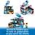 LEGO® City 60384 Le Camion à Granités du Pingouin, Jouet Camion Enfants 5 Ans, avec Figurines BLANC 5 - vertbaudet enfant 