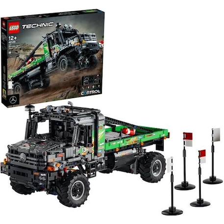 LEGO® Technic 42129 Le Camion d’Essai 4x4 Mercedes-Benz Zetros Télécommandé, Maquette Camion Mercedes, Camion Télécommandé, Adultes NOIR 1 - vertbaudet enfant 