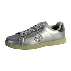 Chaussures-Chaussures fille 23-38-Basket Sergio Tacchini - Naomi LTx Pony - Fille - Gris - Fermeture à lacets - Confort exceptionnel