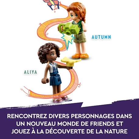 LEGO® Friends 41726 Les Vacances en Caravane, Jouet Camping-Car avec Voiture, Enfants 4 Ans BLANC 5 - vertbaudet enfant 