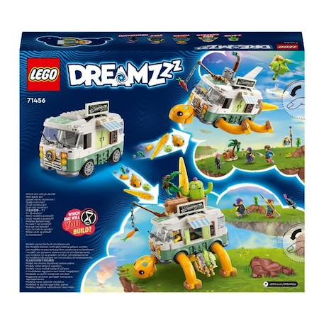 LEGO® DREAMZzz 71456 Le Van Tortue de Mme Castillo, Jouet de Camping-Car 2-en-1, avec Mateo et Zoey BLANC 6 - vertbaudet enfant 