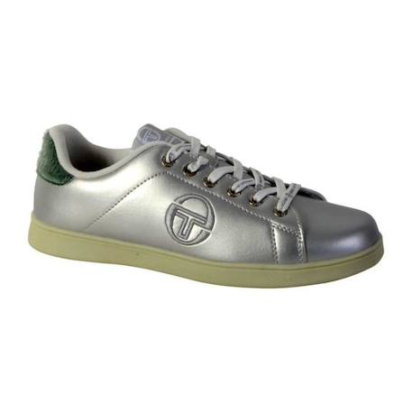 Basket Sergio Tacchini - Naomi LTx Pony - Fille - Gris - Fermeture à lacets - Confort exceptionnel GRIS 3 - vertbaudet enfant 