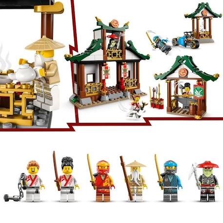 LEGO® NINJAGO 71787 La Boîte de Briques Créatives Ninja, Jouet Rangement, Voiture et Moto BLANC 3 - vertbaudet enfant 