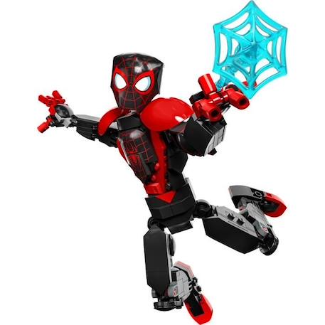 LEGO Marvel 76225 La Figurine de Miles Morales, Jouet Super-Héros, Cadeau  Spider-Man bleu - Lego