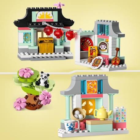 LEGO® DUPLO 10411 Découvrir la Culture Chinoise, Jouet Éducatif, Panda, Briques, Enfants 2 Ans BLANC 3 - vertbaudet enfant 