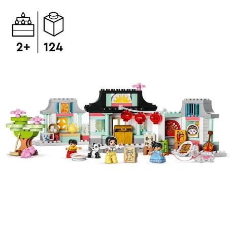 LEGO® DUPLO 10411 Découvrir la Culture Chinoise, Jouet Éducatif, Panda, Briques, Enfants 2 Ans BLANC 2 - vertbaudet enfant 