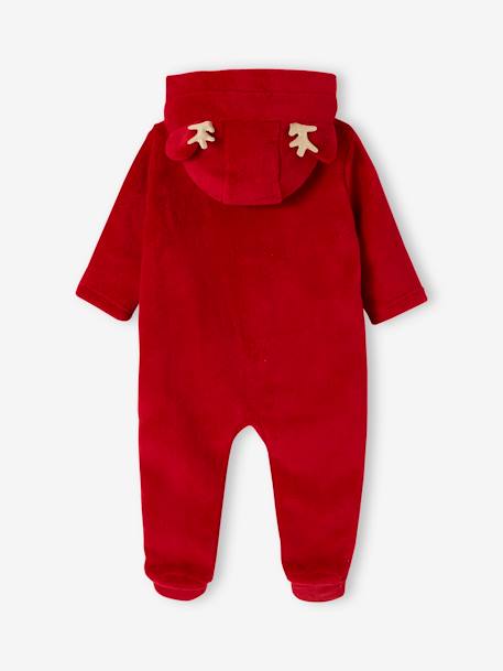 Surpyjama bébé fille Disney® Minnie Noël rouge 2 - vertbaudet enfant 