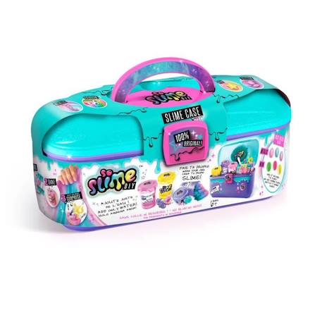 Loisirs créatifs - CANAL TOYS - Slime Vanity - Paillettes & Confettis - Figurine Surprise - 6 ans et + BLEU 4 - vertbaudet enfant 