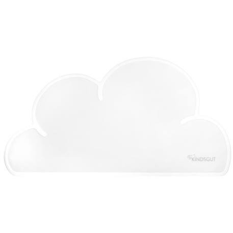 Set de table en forme de nuage en silicone BLANC 1 - vertbaudet enfant 