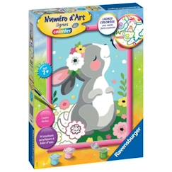 Numéro d'art - moyen - Lapin et papillon - Ravensburger  - vertbaudet enfant