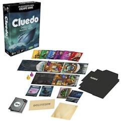 Jouet-Jeux de société-Cluedo Escape : Péril en haute-mer - Jeu de société stratégie