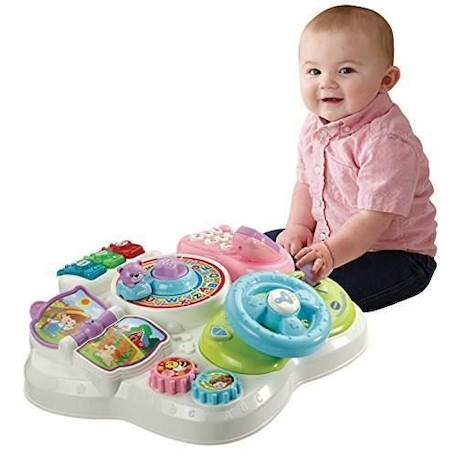 Table d'activités bilingue VTECH - Rose - Pour bébés de 9 à 36 mois ROSE 3 - vertbaudet enfant 