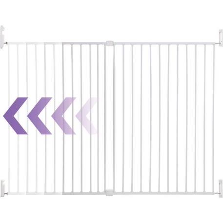 Dreambaby Barrière de sécurité Broadway Gro-Gate Extra-Large et Extra-Grande (pour 76 - 134 cm), blanc BLANC 2 - vertbaudet enfant 