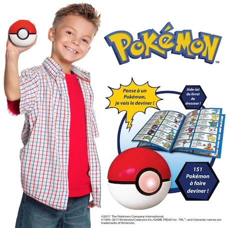 POKEMON Dresseur Guess Jeu électronique 80598 ROUGE 3 - vertbaudet enfant 