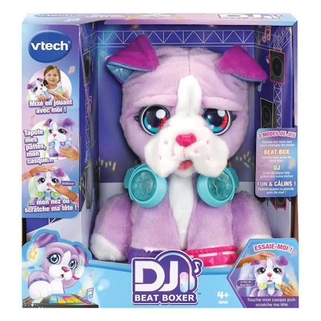 VTECH - DJ Beat Boxer VIOLET 3 - vertbaudet enfant 