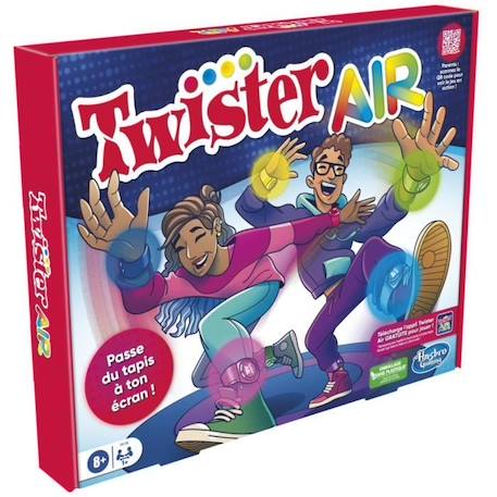 Twister Air, jeu Twister avec appli RA, se connecte aux smartphones et tablettes, jeux actifs de groupe, dès 8 ans BLEU 5 - vertbaudet enfant 