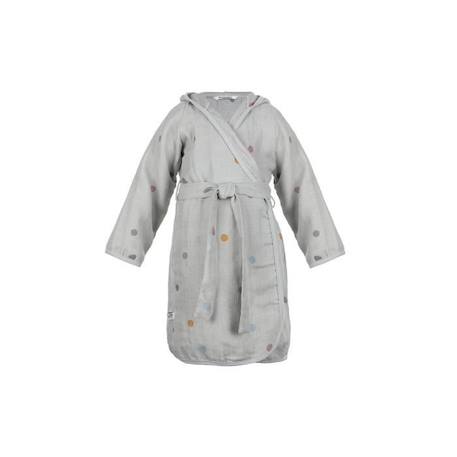 Garçon-Peignoir en moussline pour enfant 100% coton