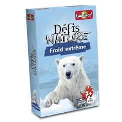 Jouet-Jeu de cartes BIOVIVA Défis Nature - Froid extrême pour enfants à partir de 7 ans