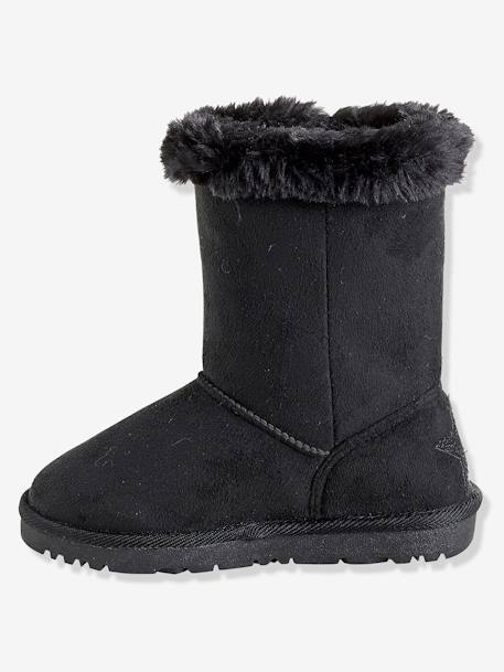 Bottes fourrées fille Noir 5 - vertbaudet enfant 