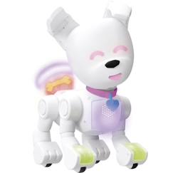 Jouet-Jeux éducatifs-Robots-Robot chien interactif - LANSAY - DOG-E - Blanc - Pour enfant à partir de 6 ans - Batterie