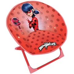 -Fun house miraculous siege lune pliable ladybug pour enfant h.47 x l.54 x p.42 cm