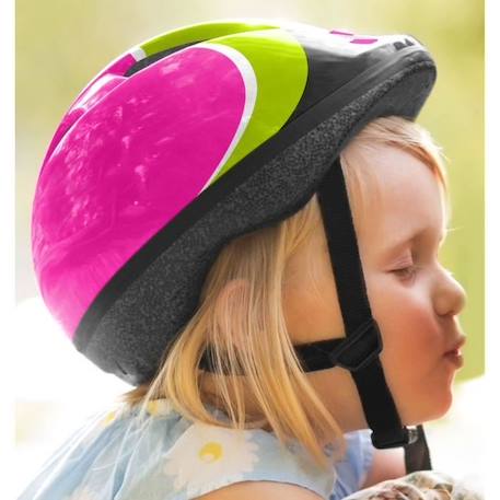 COMBO ROSE Sécurité (Casque + Genouillères & Coudières) SKIDS CONTROL ROSE 4 - vertbaudet enfant 