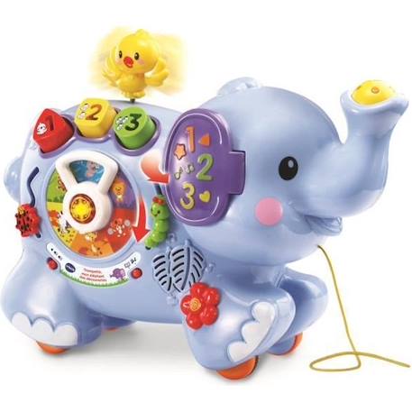 VTECH BABY - Trompette, mon Eléphant des Découvertes VIOLET 1 - vertbaudet enfant 