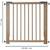 NORDLINGER PRO Barrière de sécurité Enfant OLEANE 8 - 80 à 85 cm - Bois - Amovible - Fixation par pression 4 points BLANC 3 - vertbaudet enfant 