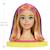 Tête à Coiffer Barbie Ultra Chevelure blonde mèches arc-en-ciel - Poupée Mannequin BLANC 2 - vertbaudet enfant 