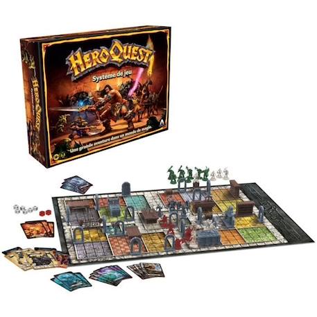 Heroquest Système de Jeu - Jeu d'aventures fantastiques styles donjon - Jeu de société - A partir de 14 Ans, 2 à 5 Joueurs BLANC 3 - vertbaudet enfant 