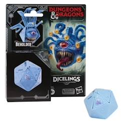 Jouet-Jeux d'imagination-Figurine de collection tyrannœil bleu convertible en d20 géant D&D Dungeons & Dragons