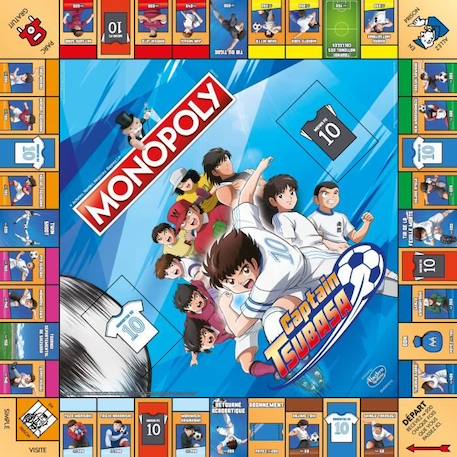 MONOPOLY Captain Tsubasa - Olive et Tom - Jeu de société BLEU 2 - vertbaudet enfant 