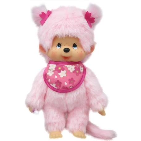 MONCHHICHI Peluche Pinky ROSE 1 - vertbaudet enfant 