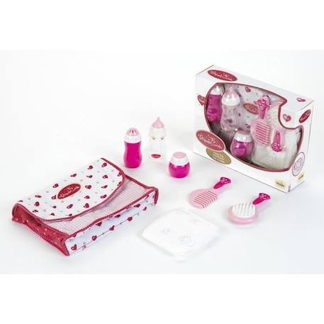 Sac à langer pour poupons Princess Coralie - KLEIN - 7 accessoires de puériculture inclus ROSE 1 - vertbaudet enfant 