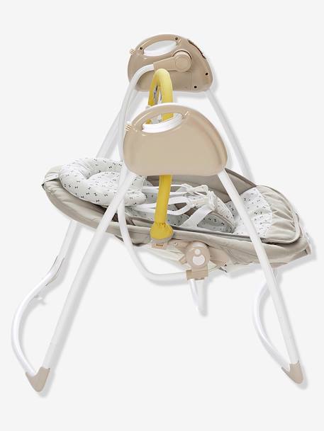 Balancelle avec arche de jeux Babyswing vertbaudet gris 10 - vertbaudet enfant 