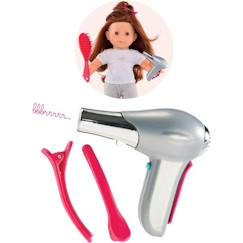 Jouet-Poupons et poupées-Poupées mannequins et accessoires-Coffret brushing pour poupée Ma Corolle de COROLLE avec sèche-cheveux et pinces crocodiles incluses