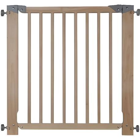 NORDLINGER PRO Barrière de sécurité Enfant OLEANE 8 - 80 à 85 cm - Bois - Amovible - Fixation par pression 4 points BLANC 1 - vertbaudet enfant 