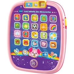 Jouet-Multimédia-VTECH BABY - Lumi Tablette des Découvertes - Tablette Enfant Rose