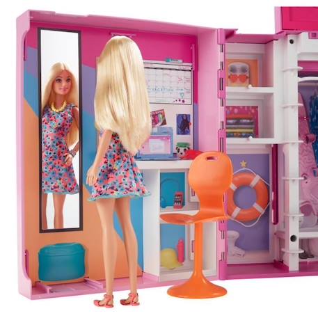 Barbie - Barbie Et Son Mega Dressing - Poupée - 3 ans et + ROSE 3 - vertbaudet enfant 